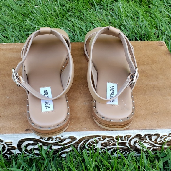 Casual Cool Steve Madden Studded Sandals - Picture 7 of 8